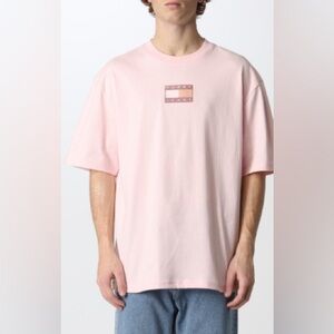 Tommy Hilfiger‎ Jeans Badge Logo Short-Sleeve T-Shirt Oversized Fit size Large